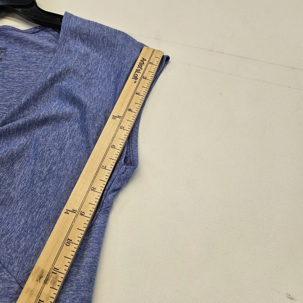 Patagonia Seabrook Violet Blue Midi Slim Fit Dress Womens Size Medium Gorpcore